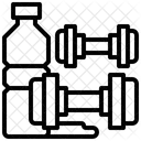 Academia Musculacao Esportes E Competicao Ícone
