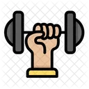 Treino Fitness Exercicio Ícone