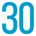 Treinta Numeros Icono