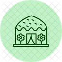 Trekker Hut Pentaglow Icon