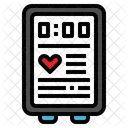 Meter Speed Heart Icon