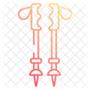 Trekking poles  Icon