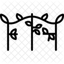 Trellis With Vines Trellis Vines Icon