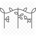 Trellis With Vines Trellis Vines Icon