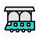 Trem Ferrovia Estacao Icon