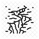 Fracture Terre Fracture Icône