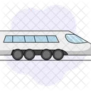 Tren Transporte Ferrocarril Icono