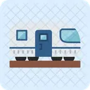 Tren Bala Transporte Velocidad Icono