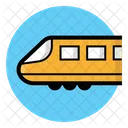Bala Tren Transporte Icono