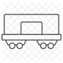 Tren De Carga Icono
