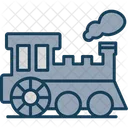 Tren A Vapor Icono