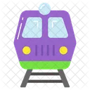Tren Ferrocarril Transporte Icono