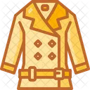 Trench Coat Coat Garment Icon