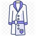 Trench Coat Clothes Coat Icon