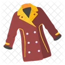 Trench Coat Overcoat Icon