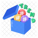 Trend Box  Icon