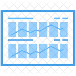 Trend-Diagramm  Symbol