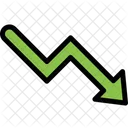 Down Trend Business Icon