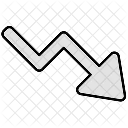 Trend down  Icon