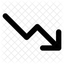 Trend Down  Icon