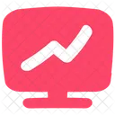 Trend Fashion Graph Icon