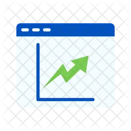 Trend In Graph  Icon