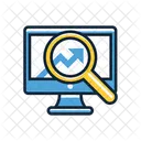 Trend Research Treading Research Icon