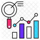 Trendanalyse Statistik Datenanalyse Symbol