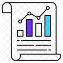 Trendanalyse Statistik Datenanalyse Symbol