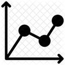 Trendanalyse Wachstumsdiagramm Geschaftswachstum Icon