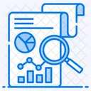 Trendanalyse Trenddiagramm Datenanalyse Icon