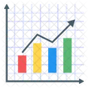 Datenwachstum Geschaftswachstum Datenanalyse Symbol