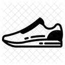 Trendige Sneaker Sneaker Fashion Sneaker Symbol