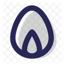 Trendig Heiss Top Symbol