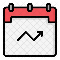 Trending Calendar  Icon