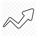 Trending Growth Analytics Icon