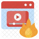 Trendvideo  Symbol