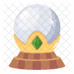 Trendy Magic Globe  Icon