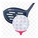 Golf Golf Tee Golf Ball Icon