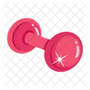 Barbell Dumbbell Gym Equipment Icon