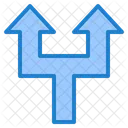 Trennungspfeil  Symbol