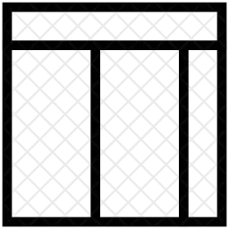 Tres columnas con encabezado  Icono