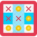 Tres En Raya Juego Estrategia Icono