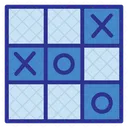 Juego De Mesa Azul Icono