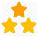 Tres estrellas  Icono