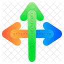 Tres Flechas Tres Flechas Flechas Icono