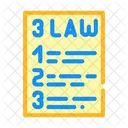Isaac Asimov Leyes Icono