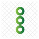Tres puntos  Icono