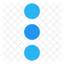 Tres puntos  Icono