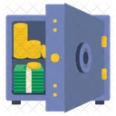 Tresor Tresorraum Safe Symbol